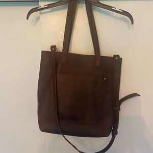Portland Leather tote bag